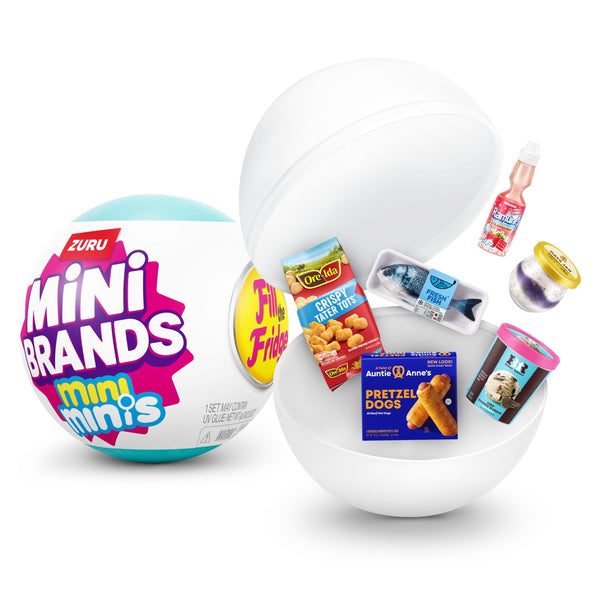 Zuru Mini Brands Mini Minis Fill the Fridge Miniature Toys G8